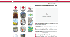 Desktop Screenshot of cartography-huber.com