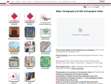 Tablet Screenshot of cartography-huber.com